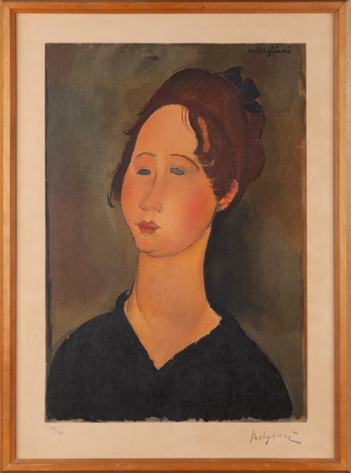 Portret kobiety, Amedeo Modigliani