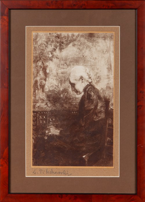 według, Siedząca kobieta, 1911, Leopold Pilichowski