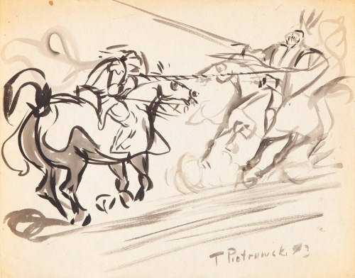 Pojedynek rycerski, 1973, Tadeusz Piotrowski