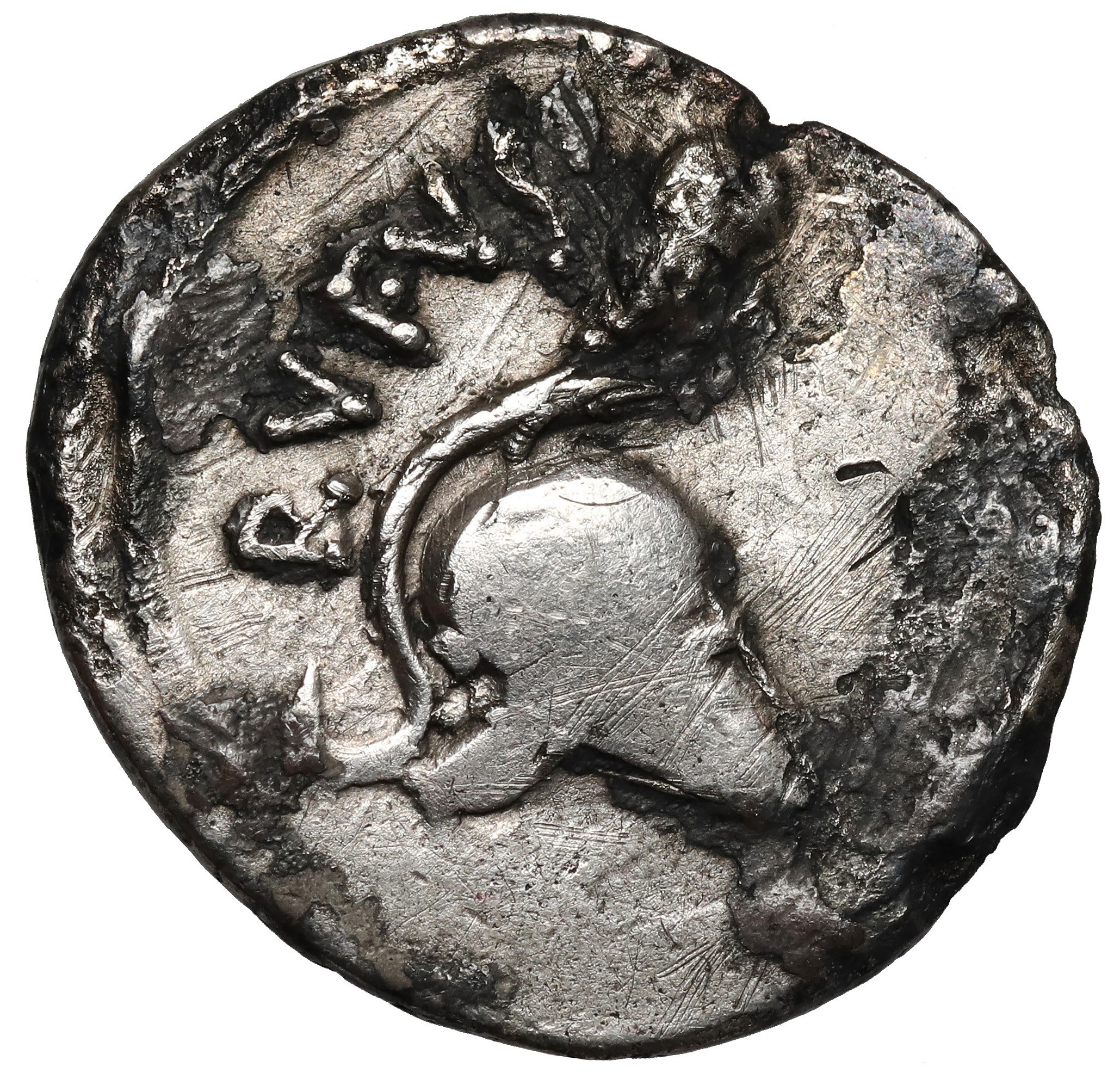 Republika, Mn. Cordius Rufus (46 p.n.e.) Denar, Rzym - Aukcja ...