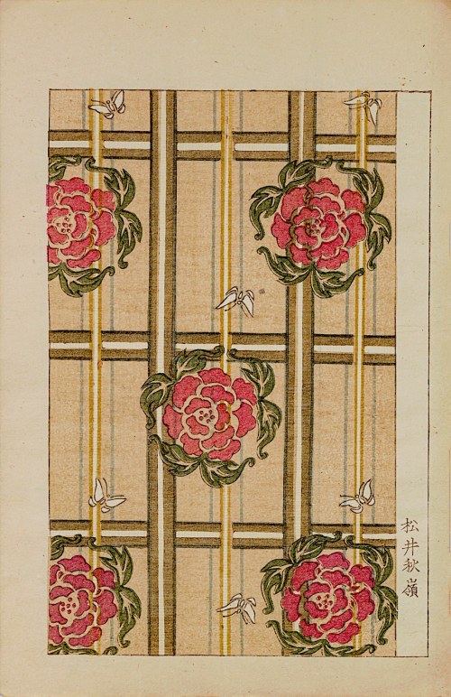 Nakamura Busuke, Tkanina na kimono, Kioto, 1892, Yamada Kōtarō