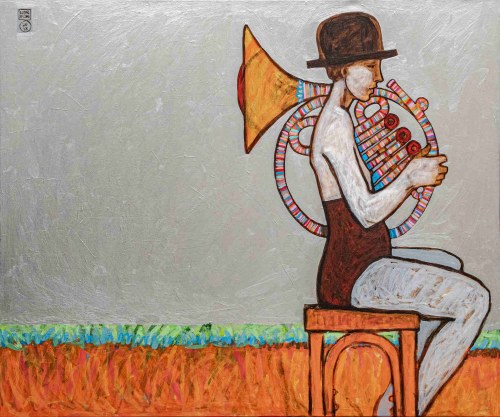 Muzykantka, 2013, Michał Warecki