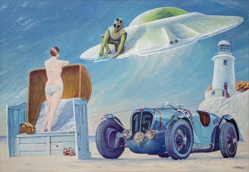 1938 Delahaye 135CS, 2023, Krzysztof Tanajewski