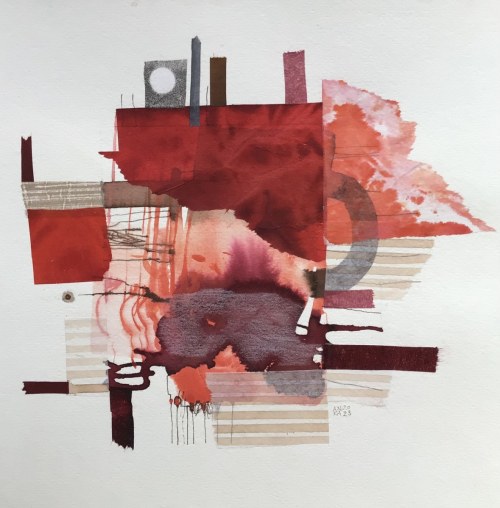 Red Swing 8, 2023, Anna Kandler