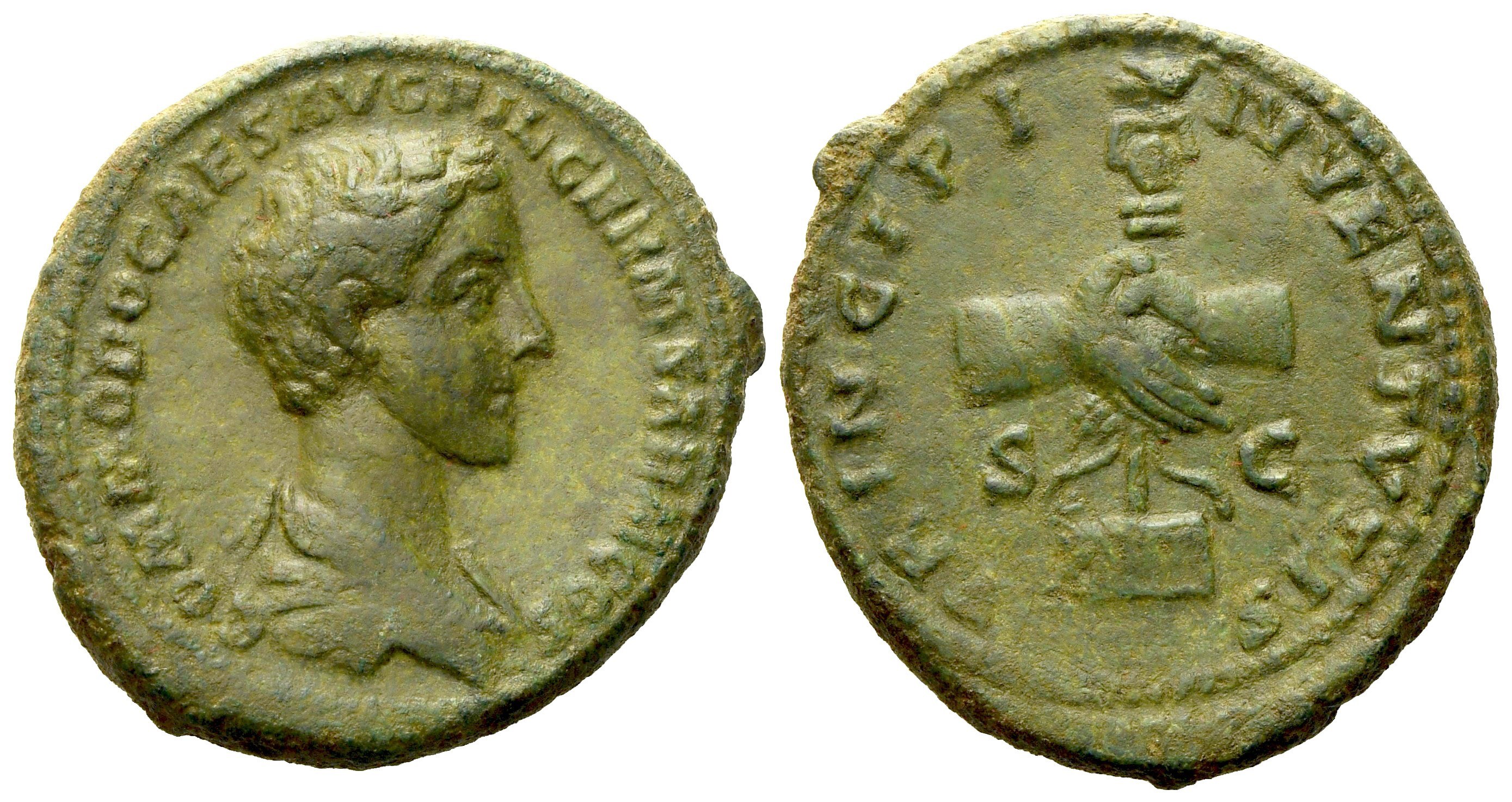 Commodus Caesar, As Struck Under Marcus Aurelius, Rome, Ad 166-167; Æ 