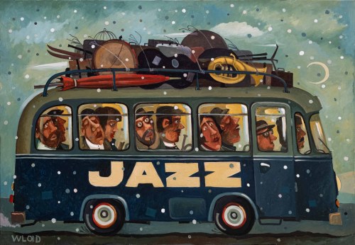 Bus jazz, 2024, Wladislaw Stalmachow