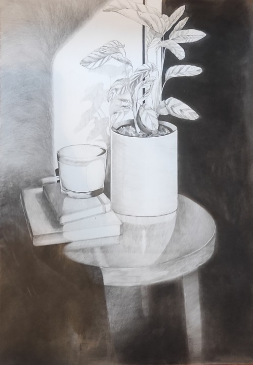 Martwa natura na papierze, 2021, Eliza Roszak