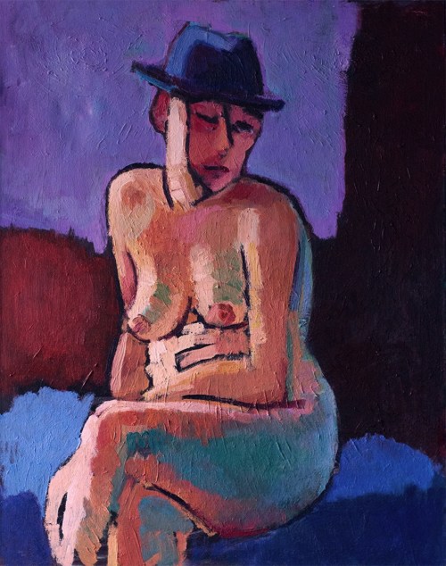 Akt w Kapeluszu, 2011, Katarzyna Załęska