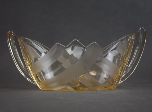 Huta Hortensja, model 430, lata 30-te., Żardiniera Art Deco