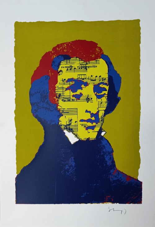 Chopin z Teki wydanej z okazji 200. rocznicy urodzin Fryderyka Chopina, 2010, Janusz Stanny