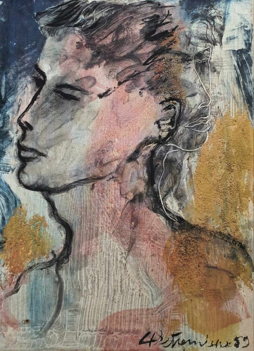 Bez tytułu (Portret podwójny), 1989, Laurent Betremieux