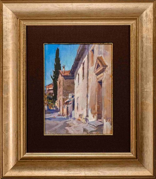 Motyw z Toskanii, 2009, Józef Panfil