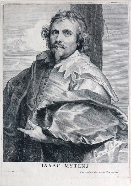 autor malarskiego pierwowzoru; PAULUS PONTIUS (1603-1658), rytował, ISAAC MYTENS /DANIEL MYTENS/, 1641, Anthony van Dyck