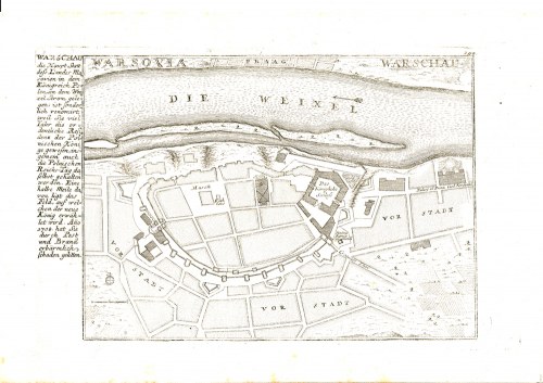 WARSZAWA, ok. 1730, Gabriel Bodenehr
