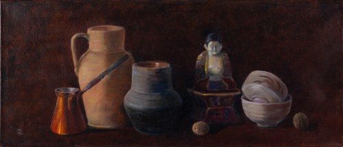 Budda, 2023, Maria Sadowska