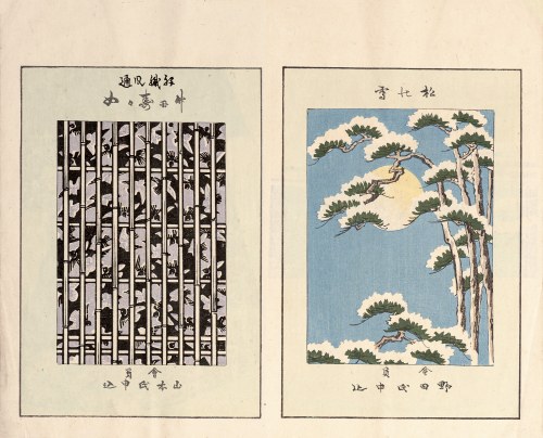 Watanabe Takijirō, Tkaniny na kimono, Tokio, 1901, Shobei Kitajima