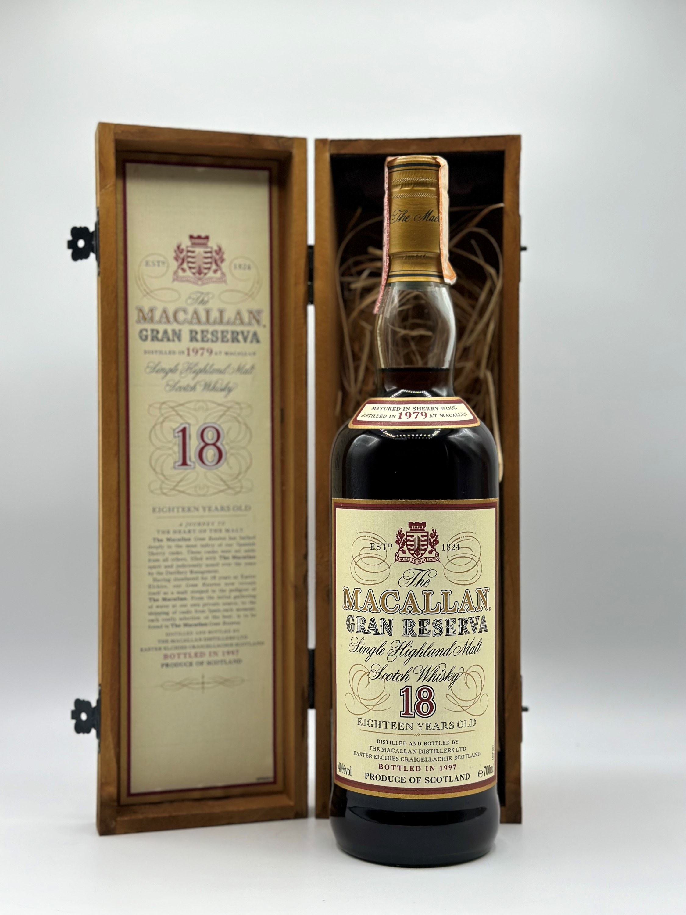 The Macallan Gran Reserva 18 Year Old Single Malt Scotch Whiskey 