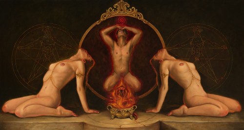 Guardians of The Sacred Fire, 2024, Karolina Obuchowska