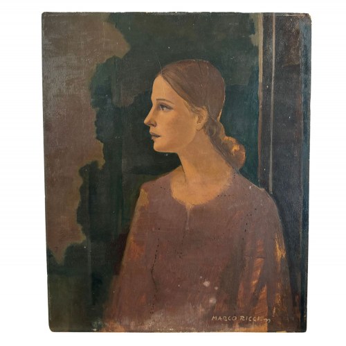 Portret kobiety - M.Ricci, Marco Ricci