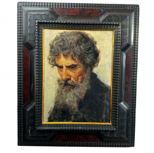 Portret brodatego mężczyzny D. Gargiulo, D. Gargiulo