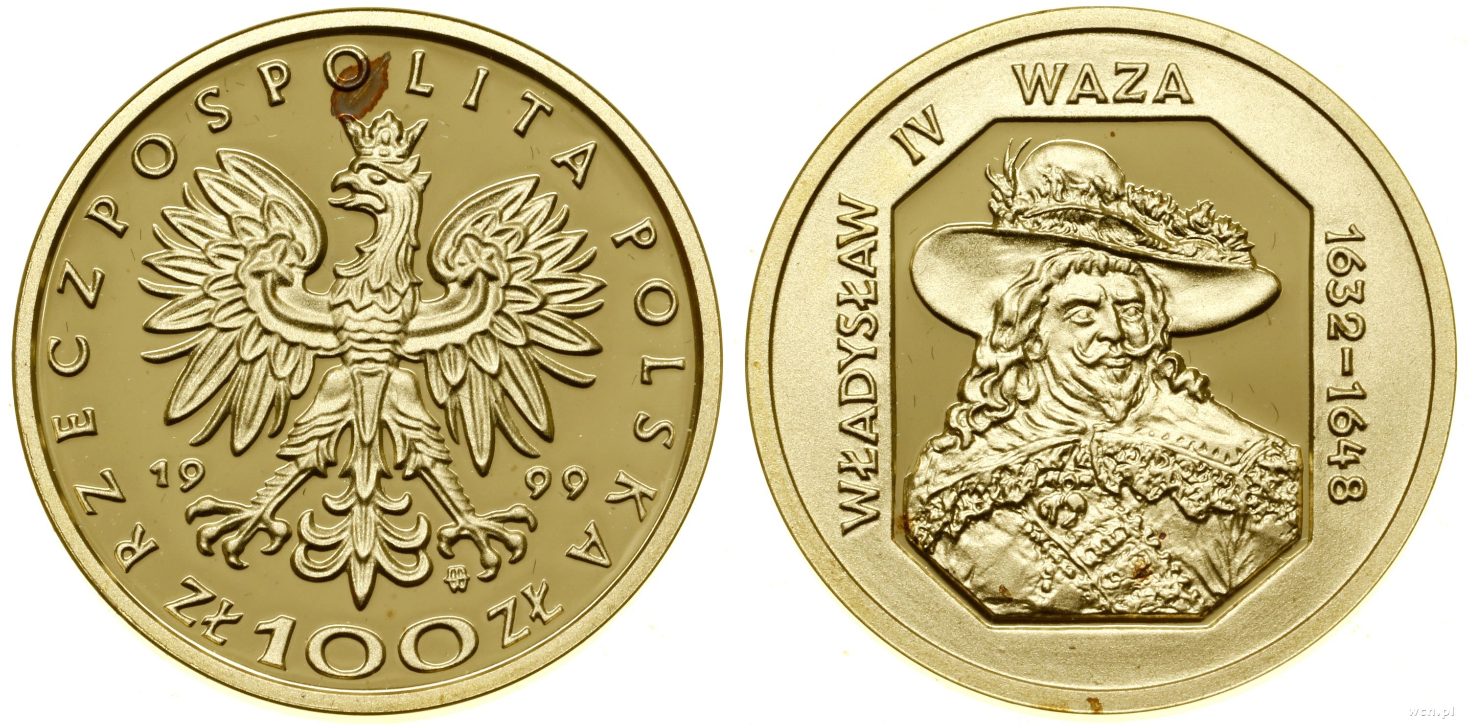 Poland, 100 zloty, 1999, Warsaw - Online auction / Online