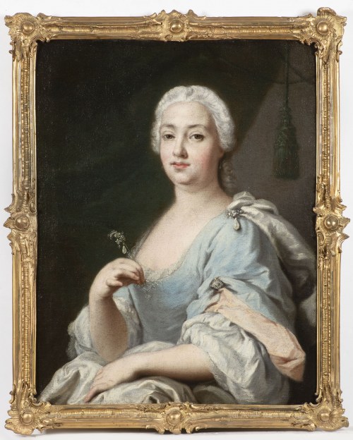 Jacopo Amigoni (1682-1752) Portret Marii Barbary de Braganza, królowej Hiszpanii, 1747-1752, Jacopo Amigoni