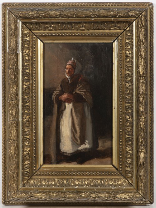Malarz XIX wieku. Portret orientalnej kobiety., Malarz XIX wieku