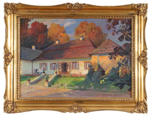"Jesienią przed dworkiem", Bronisława Rychter-Janowska