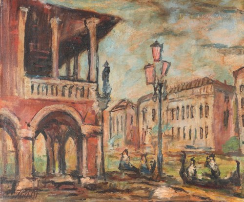 "Wenecja - la Pescheria", Witold Zacharewicz