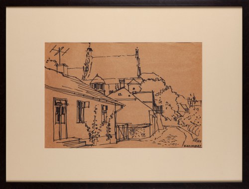 Uliczka w Kazimierzu Dolnym, 1967, Donald Solo