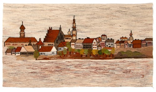 Gobelin „WARSZAWA”, Spółdzielnia Pracy "Rękodzieło Artystyczne" w Warszawie, Irmina Flanczewska-Jasek
