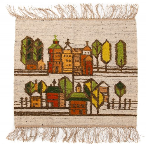 Kilim „ZAMKI”, Zakopiańskie Warsztaty Wzorcowe, Maria Janowska
