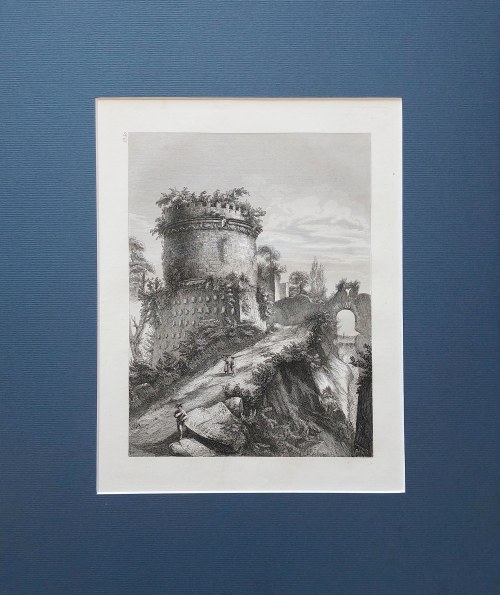 Grobowiec Cecylii Meteli,Rzym, 1856, Carl Merkel