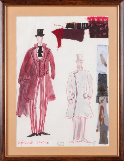 Lord Savage - projekt kostiumu, 2007, Barbara Ptak
