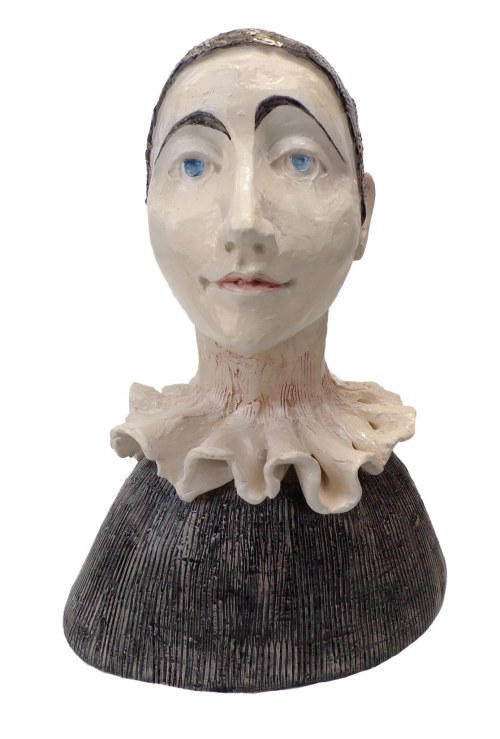 Pierrot czarny, 2023, Anna Hałat