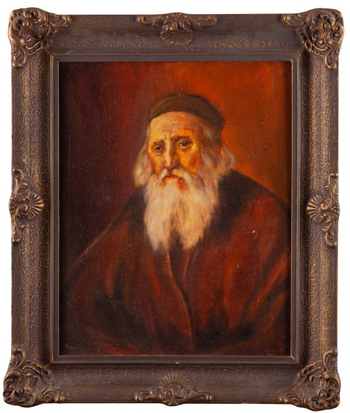 Portret starca, Knap