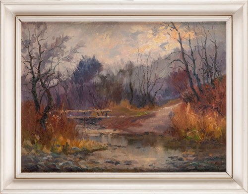 Czarny Potok (cykl Ziemia Sadecka), 1984, Jerzy Miszalski