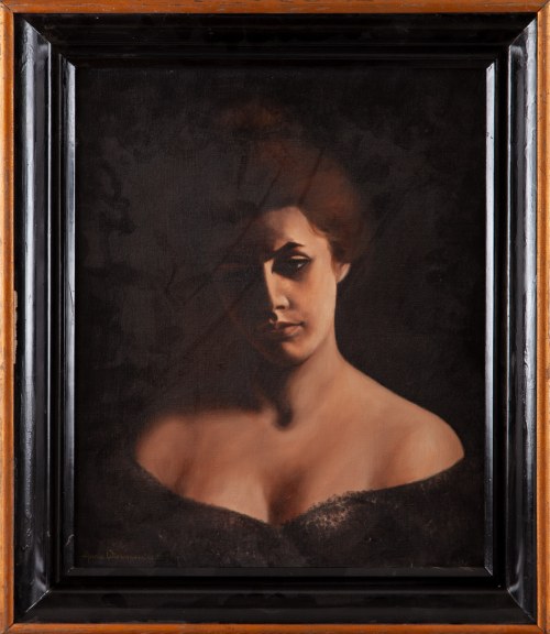 Zamyślona, 1982, Anna Wirhanowicz