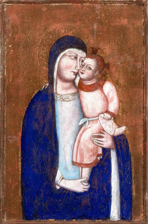 Dziewica z Dzieciątkiem, Ambrogio Lorenzetti