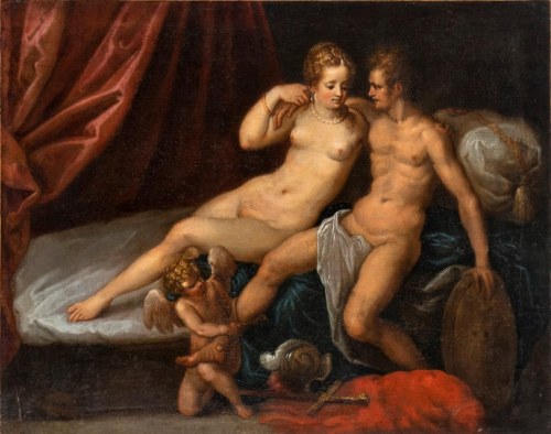 ultimo quarto XVI secolo, Wenus i Mars, Artista Rudolfino