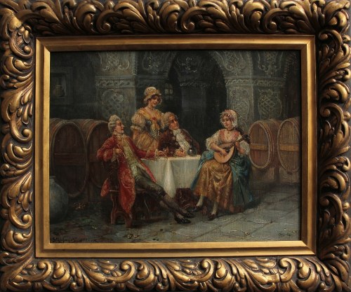 Scena w winiarni, Stephan Sedlacek