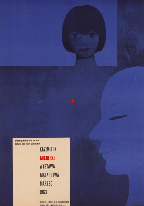 1963, Kazimierz Mikulski. Wystawa Malarstwa