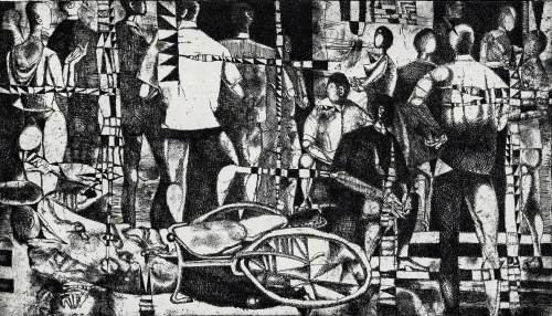 Rowerzysta III, 1964, Mieczysław Wejman