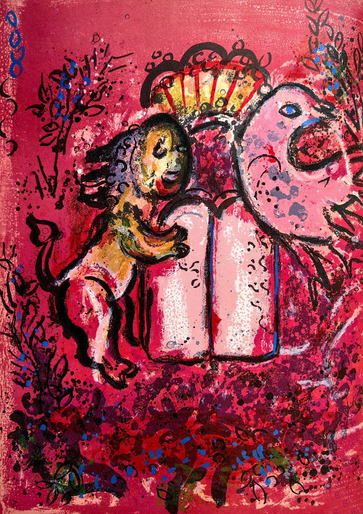 Marc Chagall (1887-1985), 2 lithographs + album, 1962 - Online