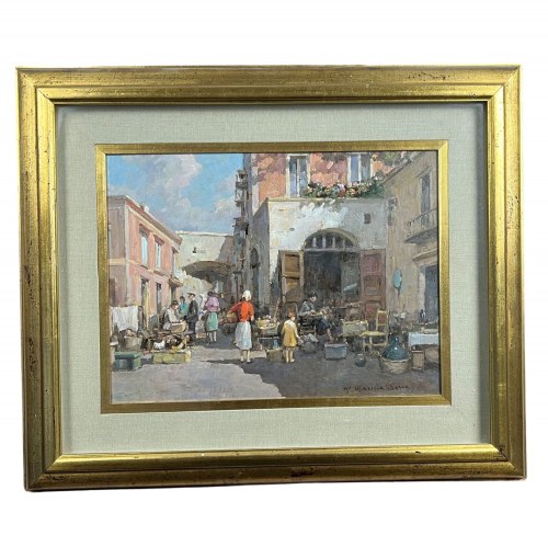 Scena rynkowa - M. Maresca Serra, Mario Maresca Serra