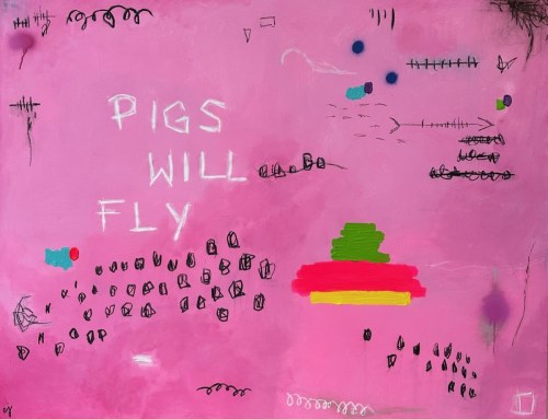 Pigs will fly, 2024, Ewa Jaros