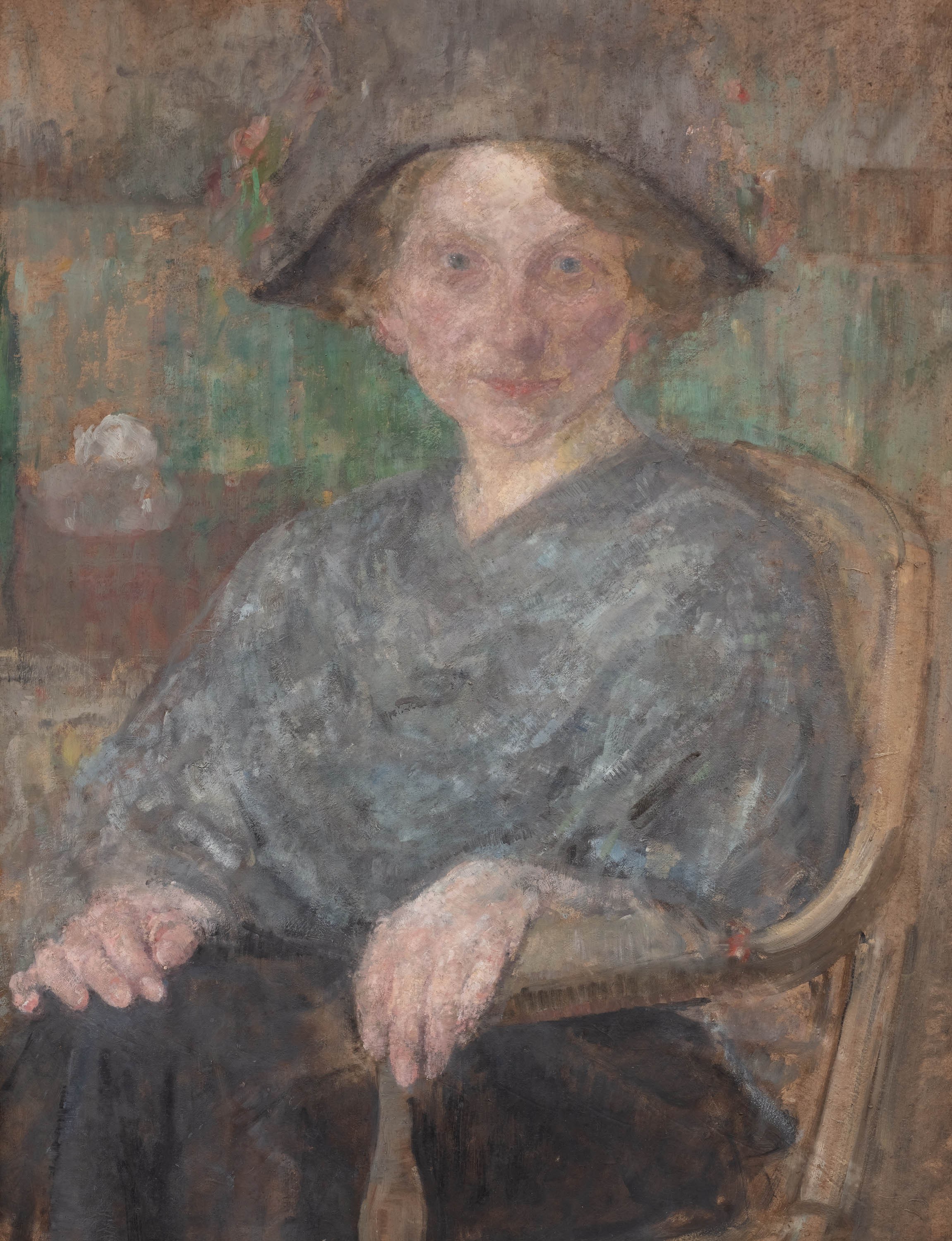 Olga Boznańska (1865 Kraków - 1940 Paryż), Portret Henryki Marii ...