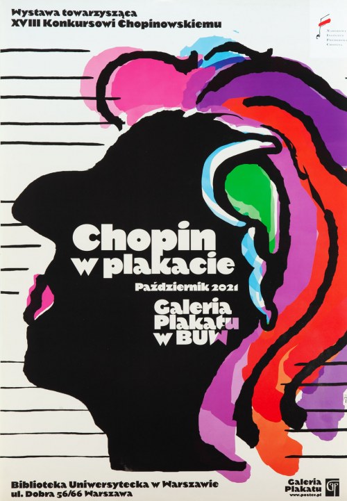 Chopin w plakacie, 2021, Marek Maciejczyk
