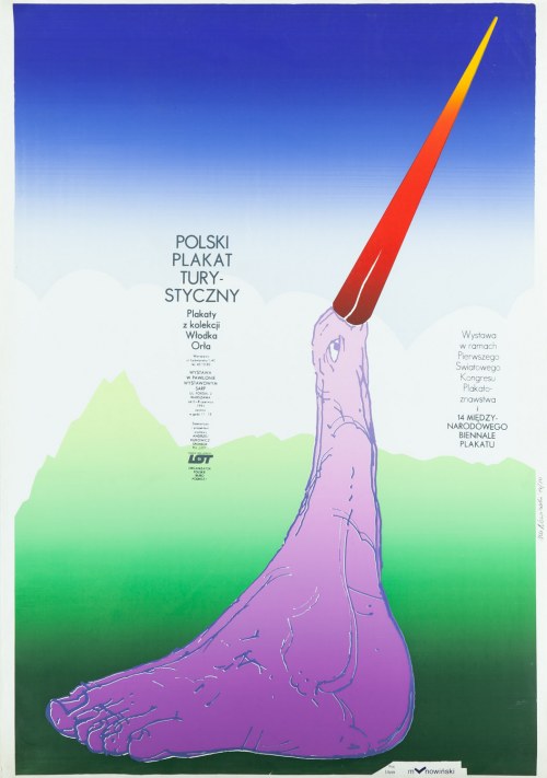 Polski plakat turystyczny, 1994 (Limitowana edycja 50 szt.), Marian Nowiński