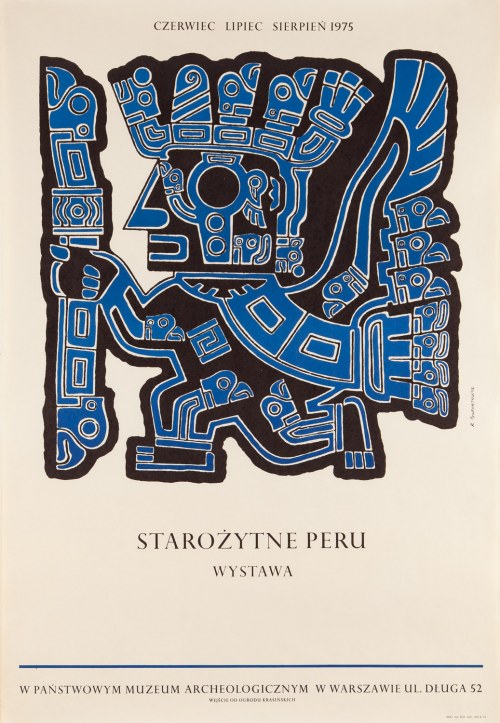 Starożytne Peru Wystawa, 1975, Krzysztof Burnatowicz